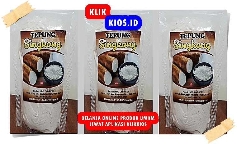 Belanja Yuk! Ada Tepung Singkong di Kios UMKM Sulut