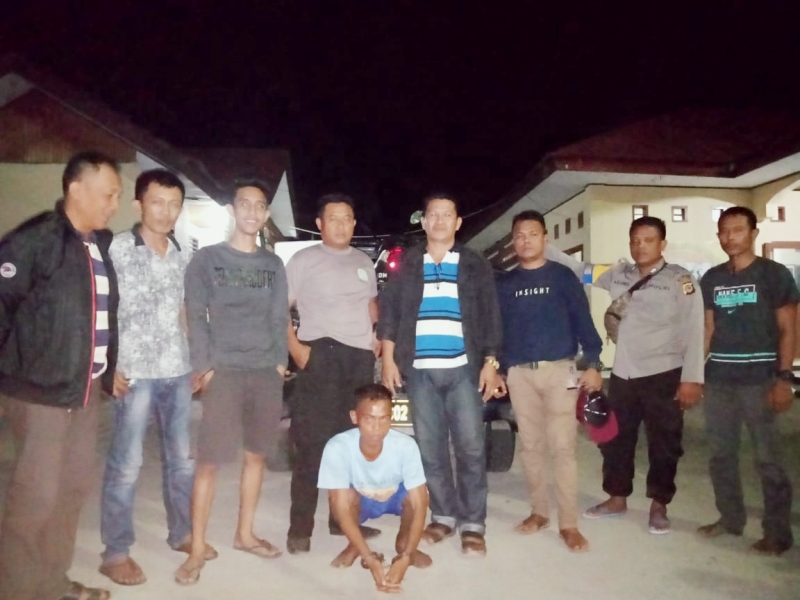 Tersangka Curanmor Asal Gorontalo Tak Berkutik Ditangan Timsus Polsek Bolaang Uki