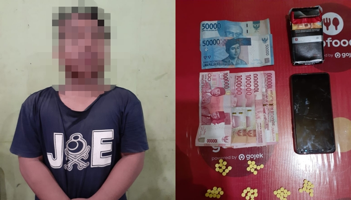 Sering Lakukan Transaksi Obat Keras, Pengedar Dibekuk Timsus Maleo di TKP