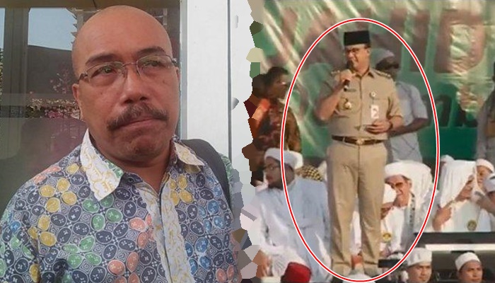 Tigor Pertanyakan Kehadiran Anies, Soroti Gubernur DKI Berpakaian Dinas di Reuni Akbar 212