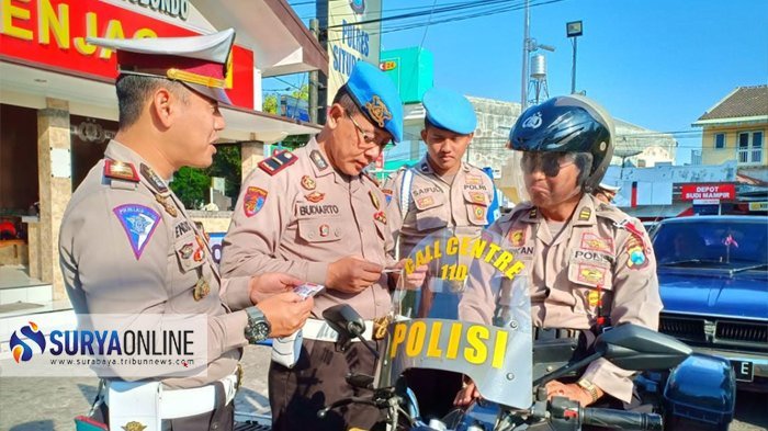 3 Polisi Ditilang saat Operasi Zebra 2018 karena Tidak Membawa STNK