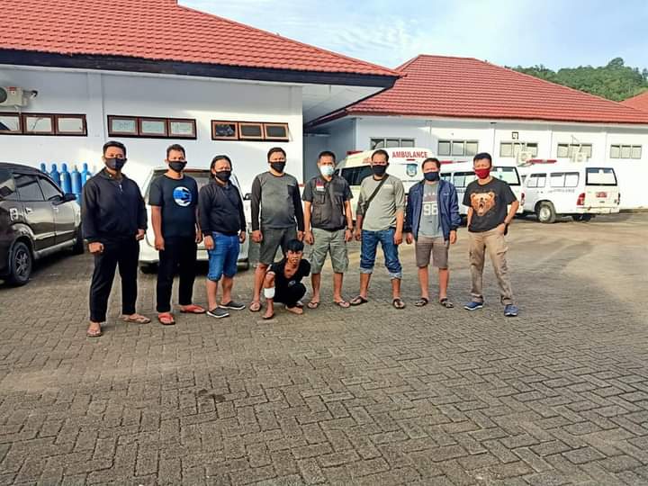 Nekat Kabur dari Tahanan, Pemuda Bernama Yon Didor Polisi, Langsung Diboyong Lagi ke Mapolres Bolsel