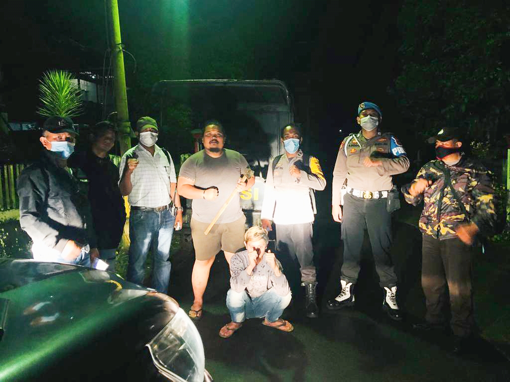 Ancam Korban Dengan Benda Tajam, AR Warga Papakelan Dijemput Tim Unit II Resmob Polres Minahasa