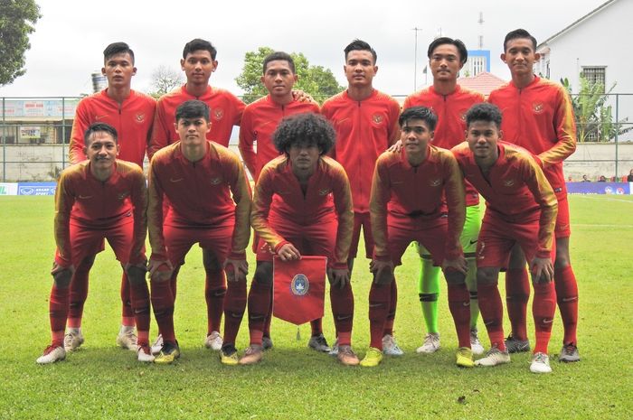 Laga Uji Coba Timnas U-19 Indonesia vs Iran Imbang di Babak Pertama