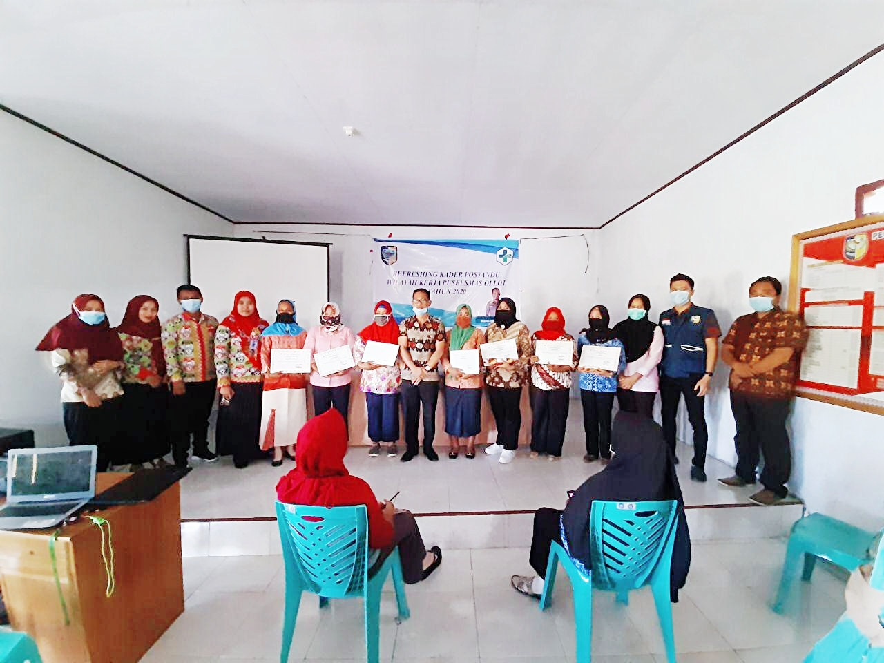 Tingkatkan Pelayanan Kesehatan, Puskesmas Ollot Gelar Kegiatan Refreshing Kader Posyandu