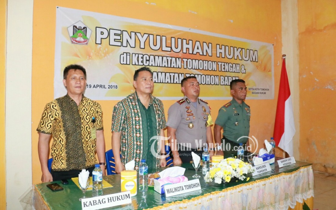 Buka Kegiatan Penyuluhan, Wali Kota Eman: Masyarakat Harus Sadar Hukum