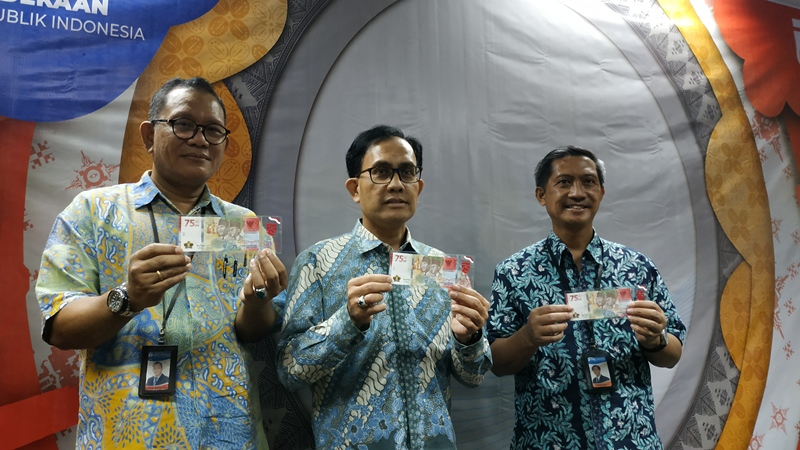Uang Rupiah Edisi Khusus HUT ke-75 RI, Sulit Dipalsukan dan Ramah bagi Tunanetra