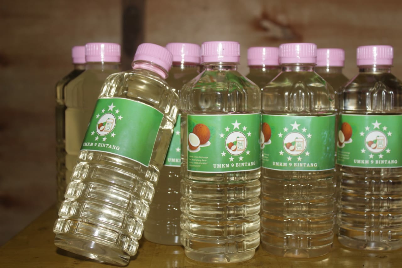 UMKM 9Bintang, Solusi Kelangkaan Minyak Goreng di Bolmut