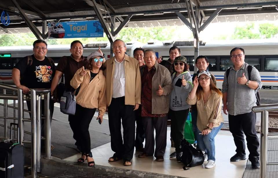 Uskup Suwatan Pulang Kampung, Disambut Umat Paroki Hati Kudus Yesus Tegal