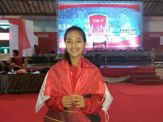 Karateka Minut Incar Medali di Kazakhstan