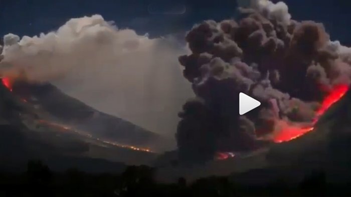 Beredar Video Letusan Gunung Merapi, Dipastikan Hoax, Simak Fakta Sebenarnya