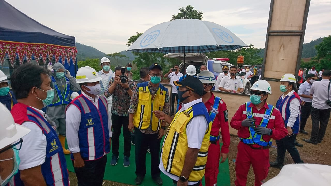 Selesai Tahun Depan, Waduk Pindol Akan Diresmikan Jokowi