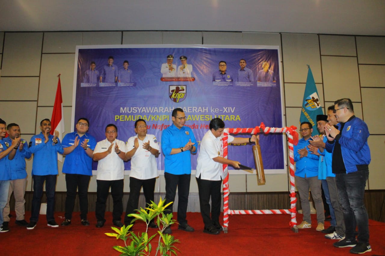 Wakil Bupati RD Harap KNPI Makin Maju, Hadiri Musda XIV Pemuda/KNPI Sulut