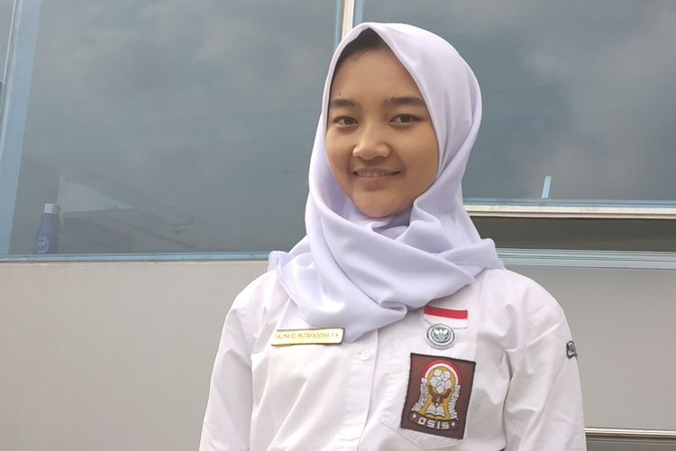 Salma Paskibraka Nasional Pembawa Bendera Merah Putih, Bercita-cita Ingin Jadi Ini Saat Lulus