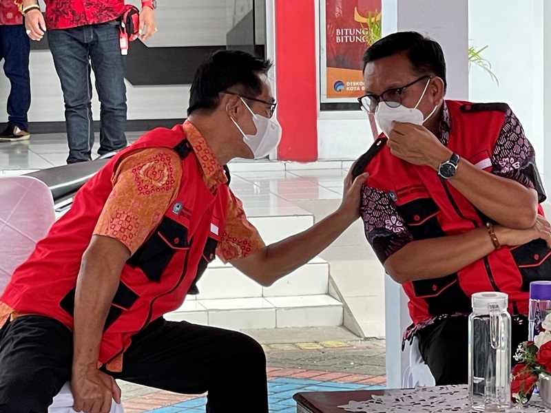 11 Kasus Aktif Covid 19 di Kota Bitung, Walikota Maurits Mantiri Minta Ini ke Jajaran dan Masyarakat