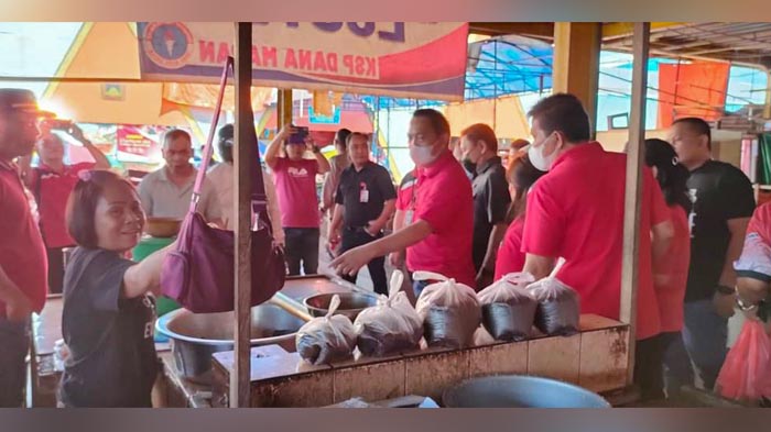 Wali Kota Tomohon Caroll Senduk Ajak ASN Belanja di Pasar Beriman, Canangkan Program Terbaru