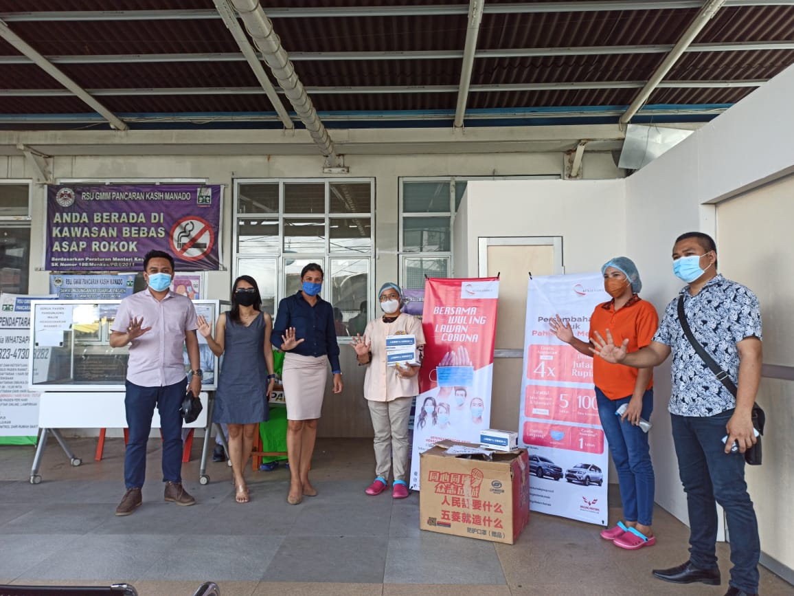 Wuling Kumala Donasikan Ribuan Masker, Apresiasi Kepada Pahlawan Medis Berjibaku Atasi Covid-19