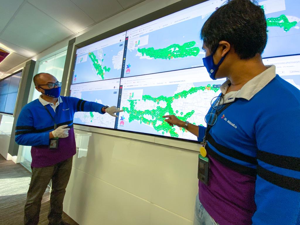 Lebaran di Tengah Covid-19, Trafik Data XL Axiata Naik 25 Persen