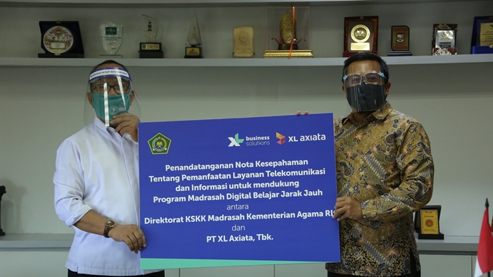 XL Axiata Luncurkan Madrasah Digital Belajar Jarak Jauh
