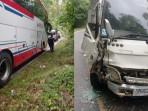 Breaking News: Kecelakaan Lalu Lintas di Bolmong Sulawesi Utara, Truk vs Bus