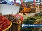 Update Harga Bahan Pokok di Pasar Bersehati Manado Sulut, Cabe Rawit Merah Turun, Daging Babi Stabil