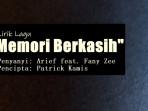 Lirik-Lagu-Memori-Berkasih-Arief-Putra-Fany-Zee.jpg