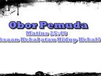 Obor Pemuda GMIM, Renungan Sabtu 20 September 2025, Matius 25:46, Siksaan Kekal atau Hidup Kekal?