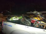 Polisi-angkut-kendaraan-yang-alami-kecelakaan-tunggal-di-Sungai-Raya.jpg