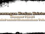 Renungan Harian Kristen Sabtu 27 September 2025, Mazmur 145:21, Mulut untuk Memuliakan Tuhan