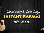 chord-gitar-instant-karma-john-lennon.jpg