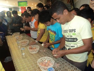 Tiga Menit, Joko Habiskan 10 Butir Telur Rebus