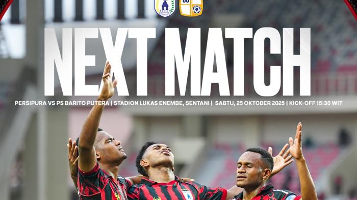 Jadwal Siaran Langsung Liga 2 Persipura Jayapura vs Barito Siang Ini Tayang di TV Mana?