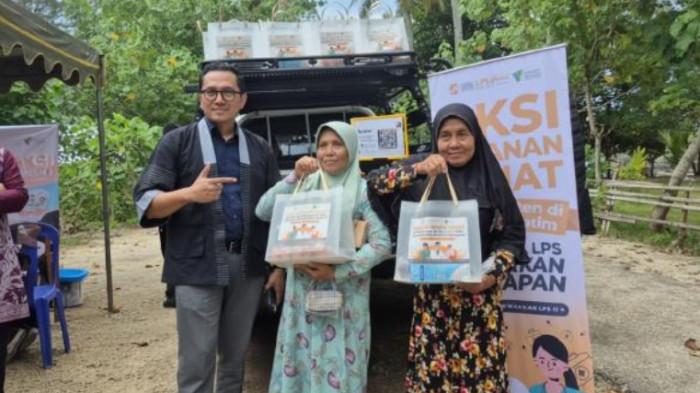 LPS melalui LPS II Surabaya memberi bantuan ke masyarakat pinggiran di Jawa Timur.