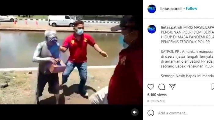 Kisah Pilu Pensiunan Polisi Kena Razia saat Mengemis jadi Manusia Silver, Malu Minta Bantuan Kerabat