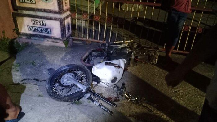 Akibat Lewati Jalan Rusak di Kediri, Pengendara Motor Tanpa Helm Terjatuh Hingga Tewas