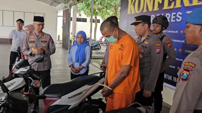 Polisi Gadungan Rampas Sepeda Motor dan Ponsel Anak Remaja di Trenggalek