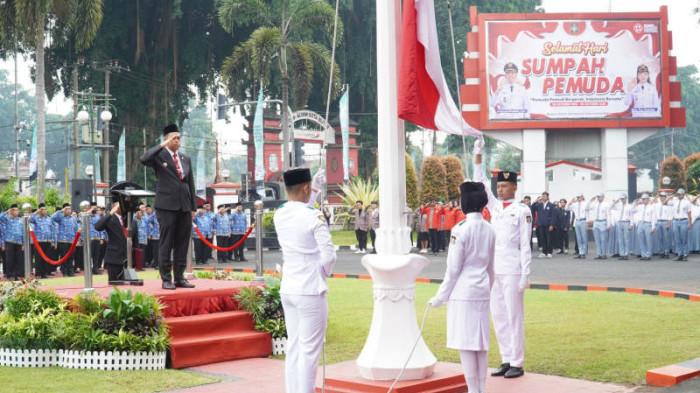 Wali Kota Blitar Mas Ibin Pimpin Upacara Hari Sumpah Pemuda ke-97, Ini Pesannya