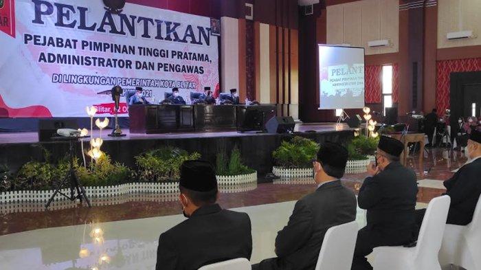 248 Pejabat Pemkot Blitar Dimutasi, Sejumlah Kepala OPD Ikut Digeser