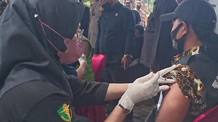 Masih Sedikit Warga Tulungagung yang Mengakses Vaksin Covid-19 Dosis Keempat
