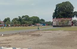 Pembangunan Tahap 2 Alun-alun Kota Blitar Mulai Dikerjakan, Alokasikan Anggaran Rp 1,4 Miliar