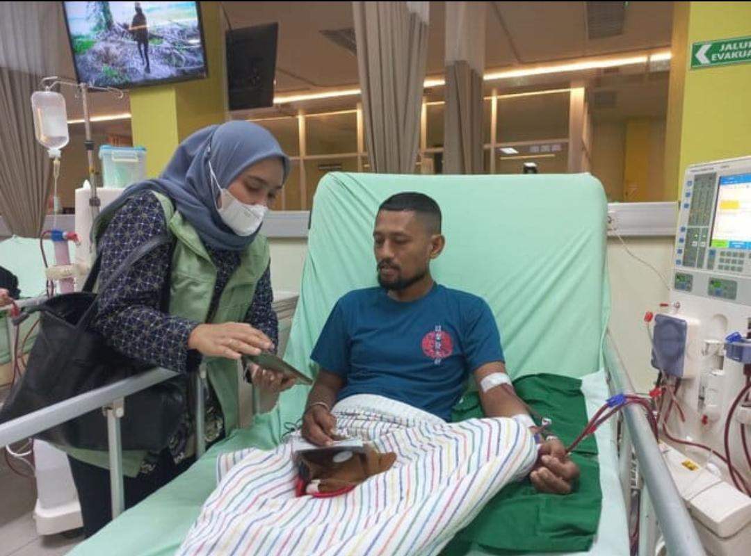 Ada JKN, Arif Tenang Jalani Cuci Darah Tanpa Khawatir Biaya