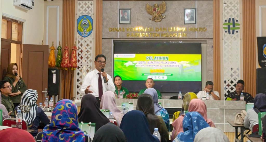 Perkuat Daya Saing, Pemkab Nganjuk Beri Pelatihan Digital Marketing Bagi UMKM