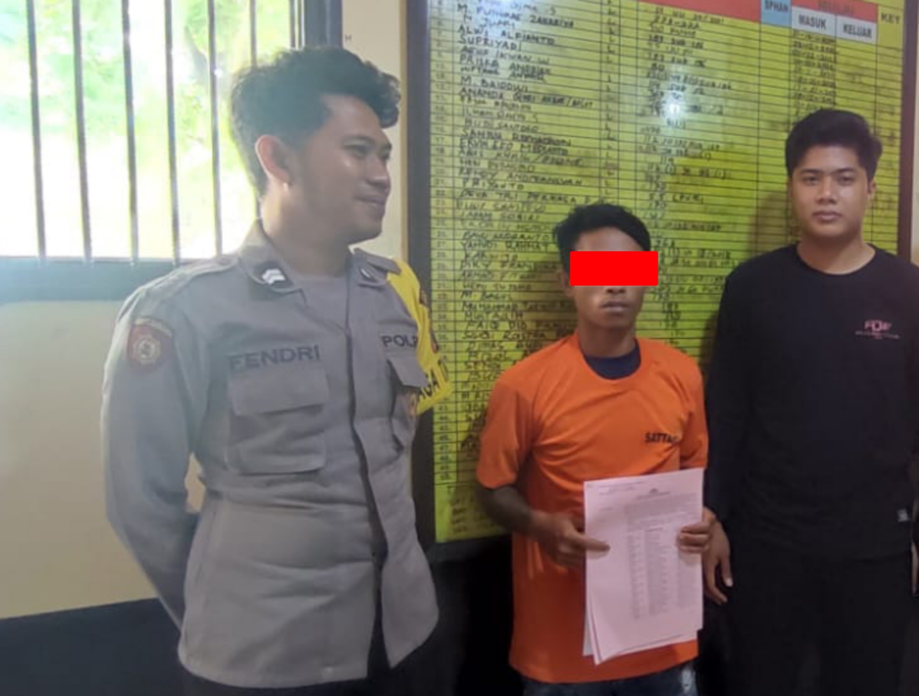 Pemuda Ini Tak Berkutik Dikeler Satuan Resmob Polres Tulungagung Akibat Curi HP dengan Modus Bertamu