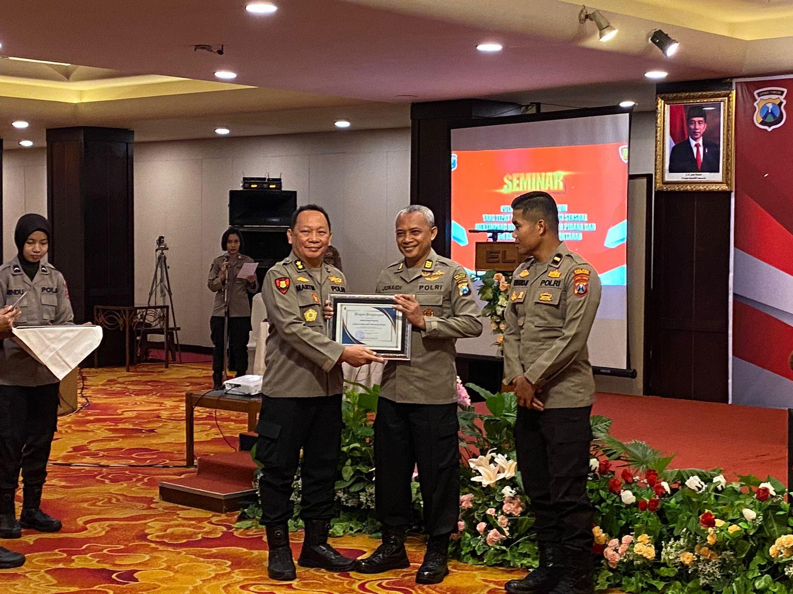 Polres Nganjuk Raih Juara 3 Lomba Video Penyuluhan Hukum di Polda Jatim