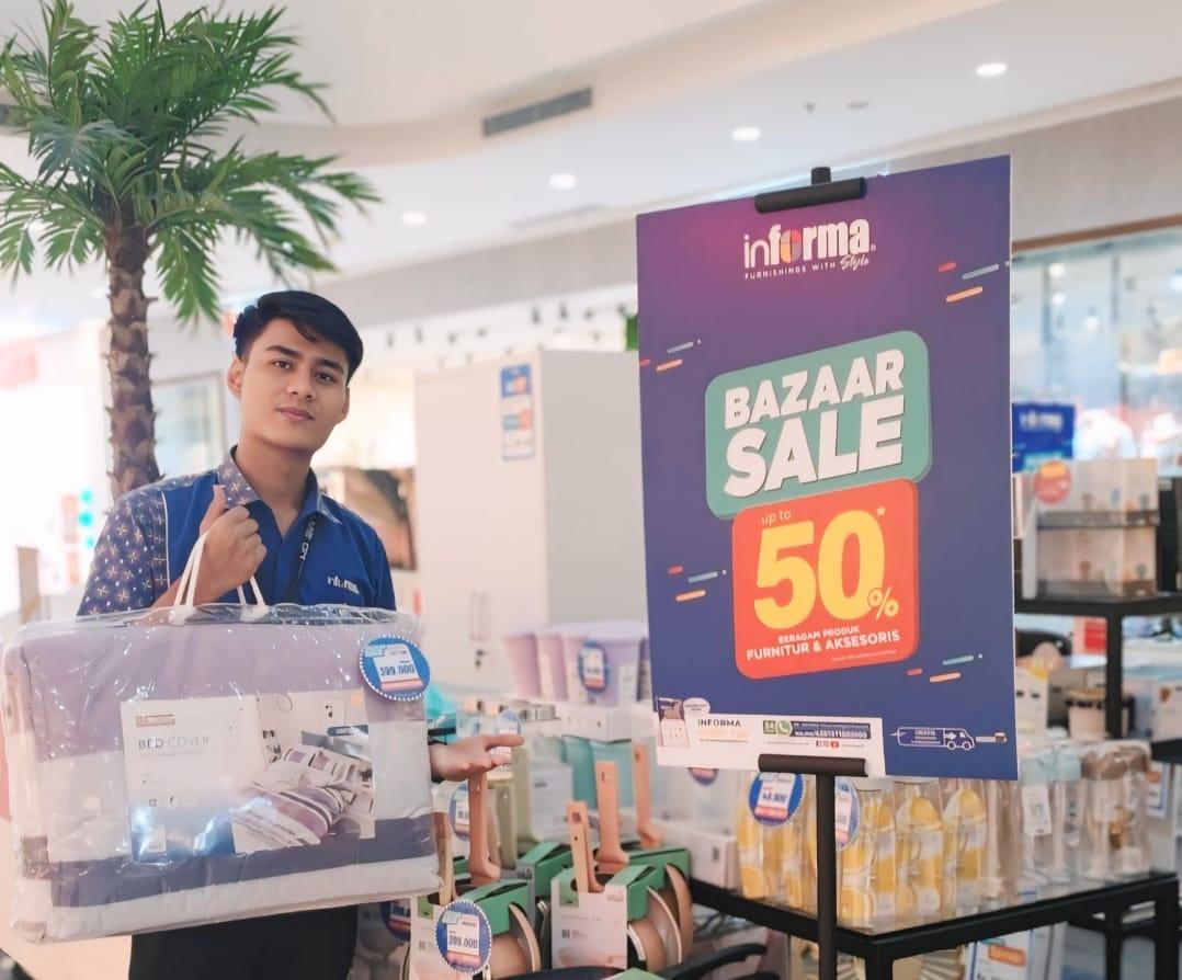 Informa Gresik Berikan Promo Besar-besaran, Diskon Hingga 50 Persen Sampai 15 September 2024