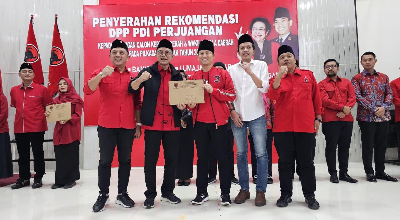 Pasangan Mas Ipin dan Syah Diusung PDIP di Pilkada Trenggalek 2024, Tak Ingin Lawan Bumbung Kosong