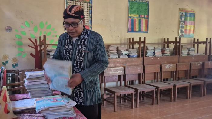 SDN Setono Ponorogo Kembali Tak Dapat Siswa Baru, Dua Ruang Kelas Jadi Sarang Laba-laba