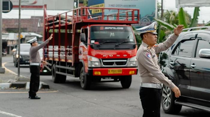 Antisipasi Kemacetan Libur Imlek 2025, Polres Kediri Prioritaskan Pengamanan Jalur Mengkreng