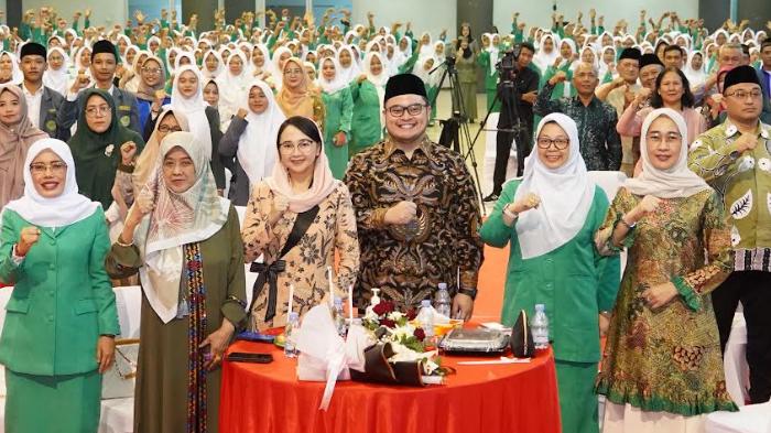 Mas Dhito Bupati Kediri Gandeng Fatayat NU Perkuat Program Keluarga dan Tekan Kemiskinan Ekstrem