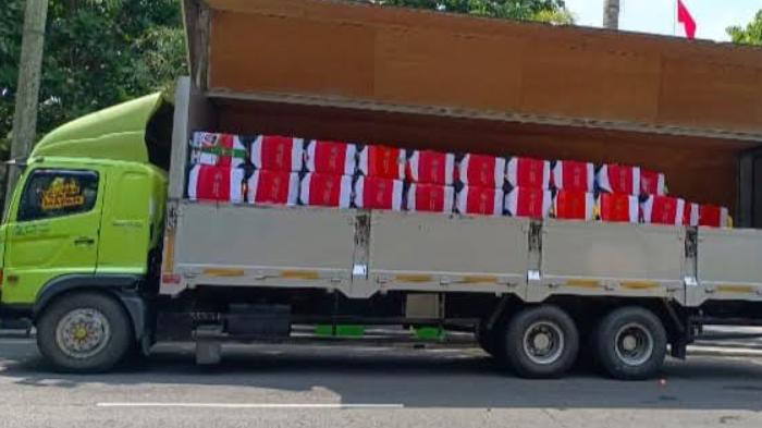 Mendahului Pemiliknya, Ribuan Koper Calon Jamaah Haji Dari Bojonegoro Sudah Dikirim ke Surabaya